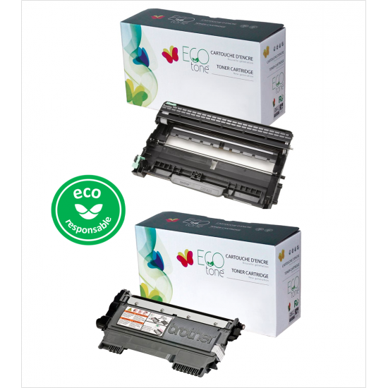 Combo  Brother Toner TN-450/drum DR-420 remanufactured