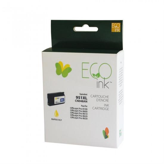 HP 951XL yellow remanufactures Eco ink