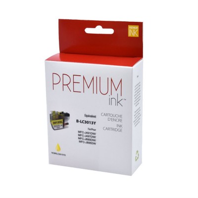 Brother LC3013XL jaune compatible Premium Ink
